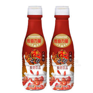 傳奇力量 紅棗枸杞酸奶飲料500ml