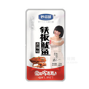 妙滋味 鐵板魷魚 香辣味