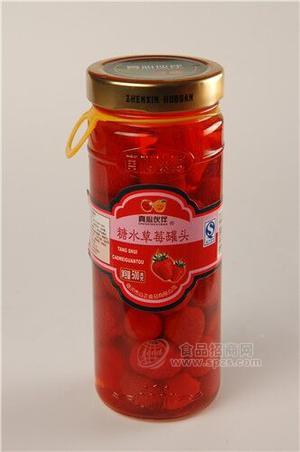 糖水草莓罐头500g