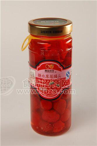 糖水草莓罐頭500g