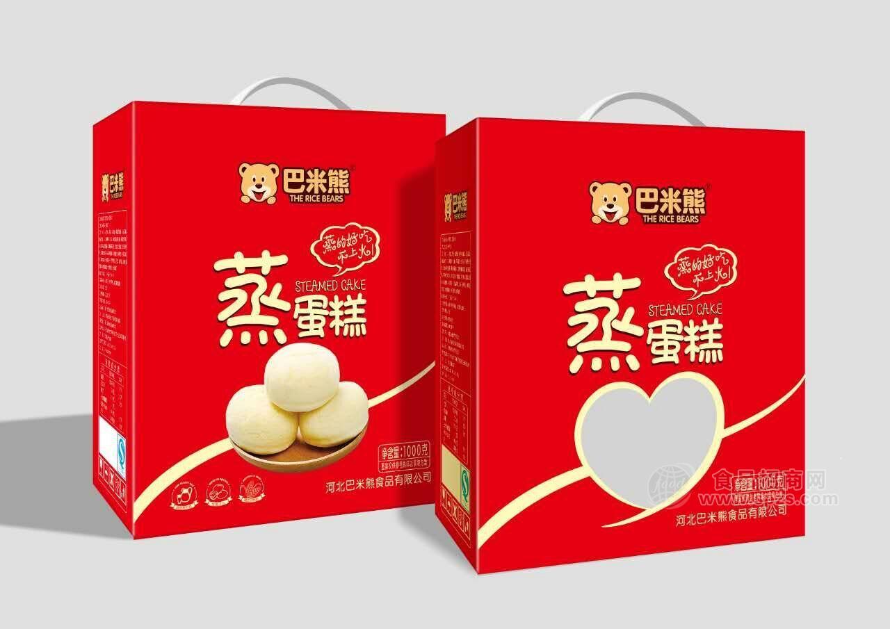 巴米熊蒸蛋糕手提裝1kg