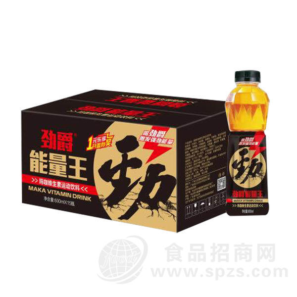 ·劲爵能量王生素运功饮料600mlx15瓶 