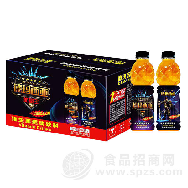 ·德玛西亚维生素运功饮料600mlx15瓶 