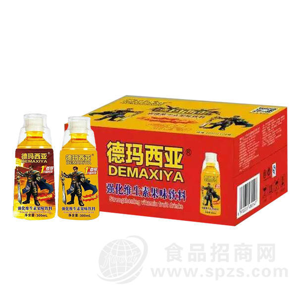 ·德玛西亚强化维生素果味饮料 