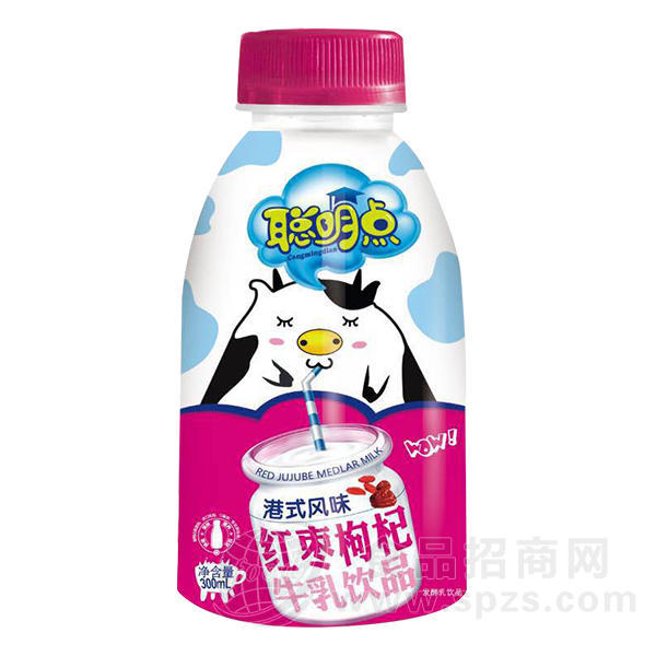 ·港式风味红枣枸杞 牛乳饮品300ml 