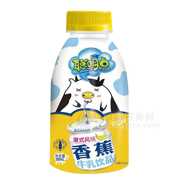 ·港式风味香蕉牛乳饮品300ml 