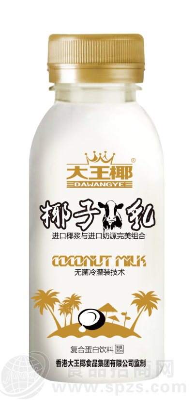 ·大王椰椰子牛乳植物蛋白饮料 