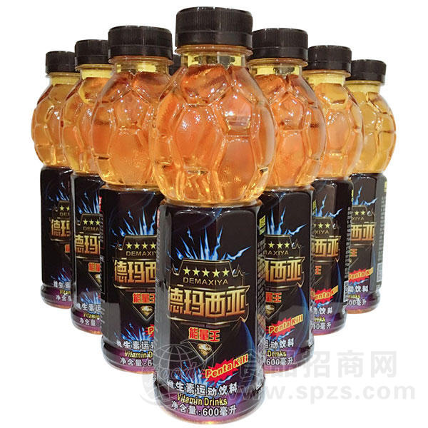 ·德玛西亚  能量王维生素饮料  600mL 