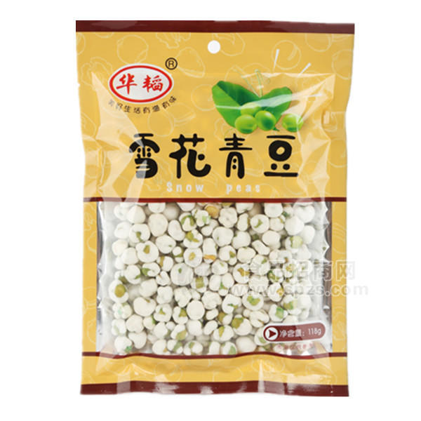 華韜雪花青豆158g