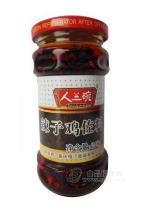 人三碗辣子鸡佐料辣椒酱