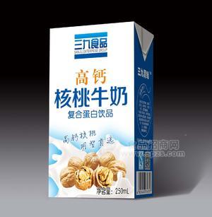 高鈣核桃牛奶250ml  三九食品