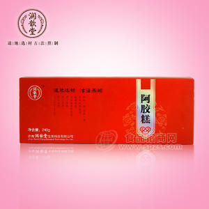 润歆堂 阿胶糕 礼盒 保健食品 休闲食品 东阿阿胶