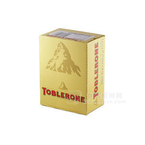 TOBLERONE拓百丽瑞士牛奶巧克力蜂蜜杏仁牛轧糖 340克