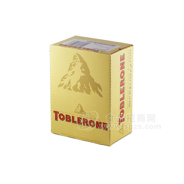 TOBLERONE拓百麗瑞士牛奶巧克力蜂蜜杏仁牛軋?zhí)?340克