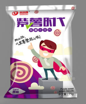 紫薯时代-紫薯片-原味 70g