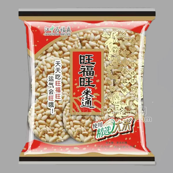 江中馬福森 旺福旺米通 休閑食品