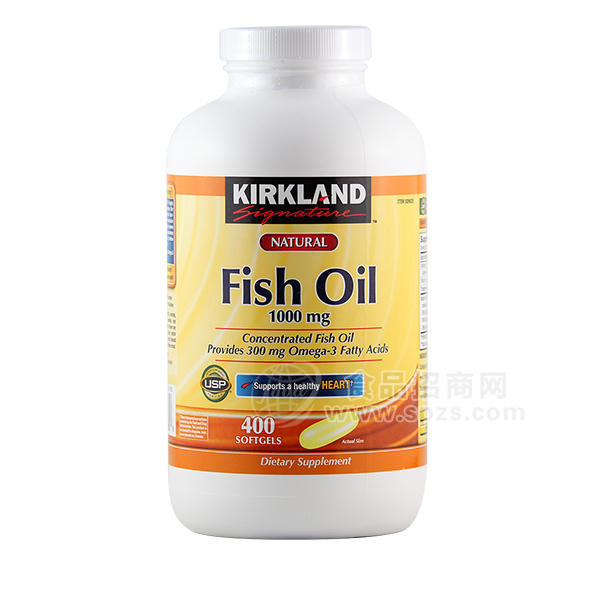 魚油軟膠囊 1000mg 400粒