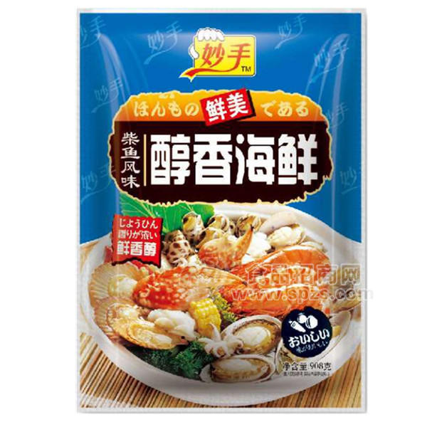 妙手 柴魚風(fēng)味 醇香海鮮 調(diào)味料908g