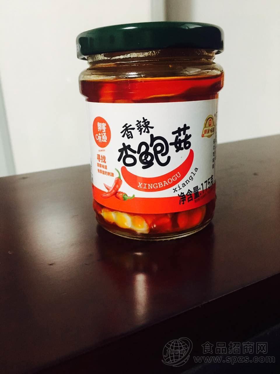 郭家味道香辣鲍菇175g