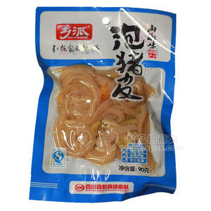 鄉(xiāng)派豬皮 泡腳豬皮山椒味90g
