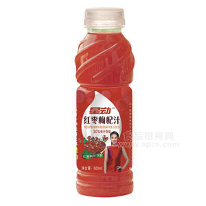 星動(dòng) 紅棗枸杞汁 500ml