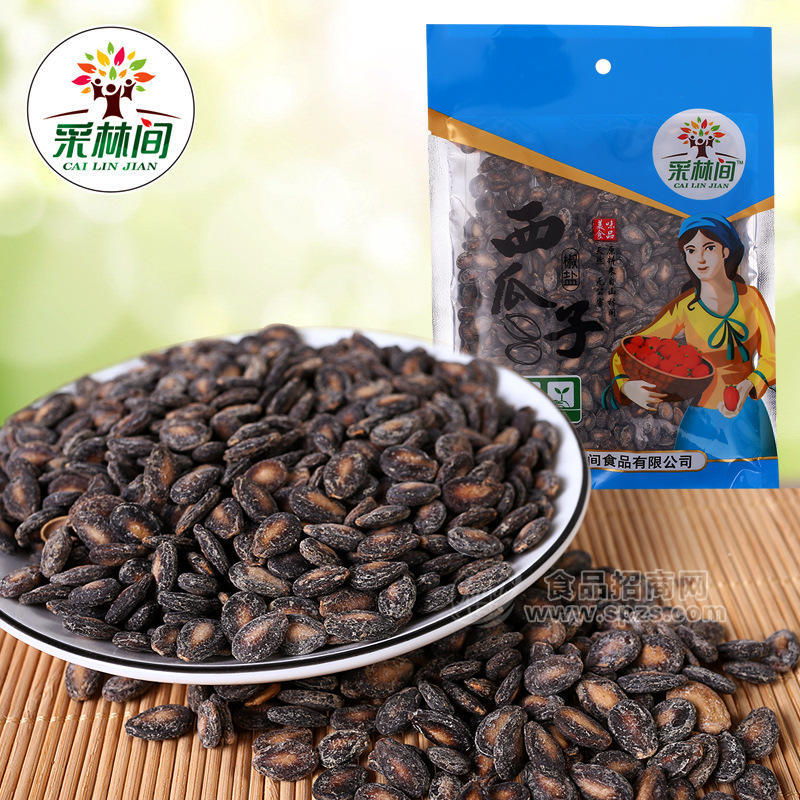 ·采林间西瓜子 炒货 椒盐味 200g 