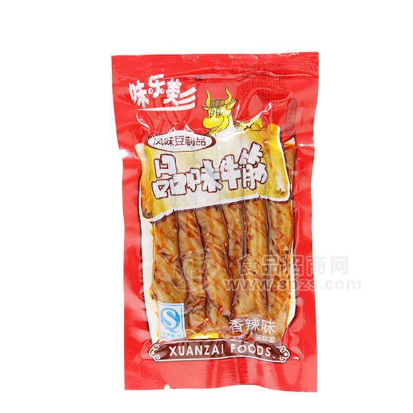 ·味乐美香辣味牛筋 风味豆制品 