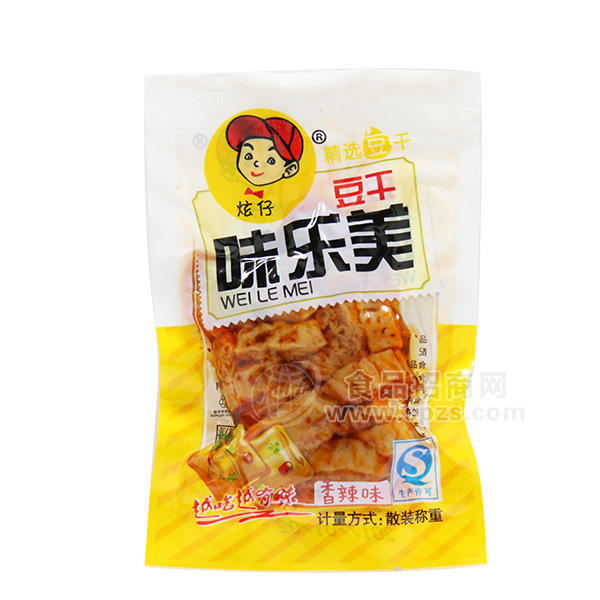 ·炫仔豆干香辣味 休闲食品散称 