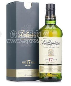 百龄坛17年  苏格兰进口纯麦芽威士忌  700ml