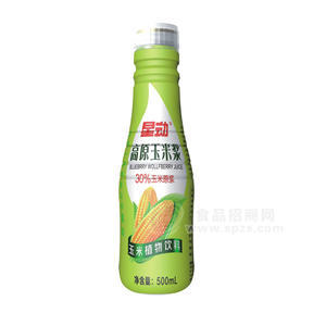 星動 高原玉米漿  植物飲料 500ml