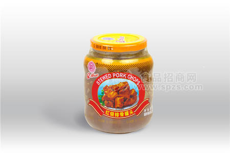 c玻璃瓶紅燒排骨390g