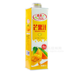 盛世泠達芒果汁飲料1L