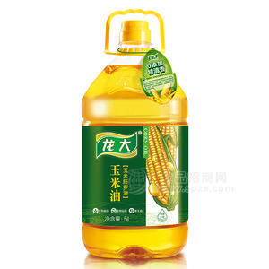 龙大玉米胚芽油5L