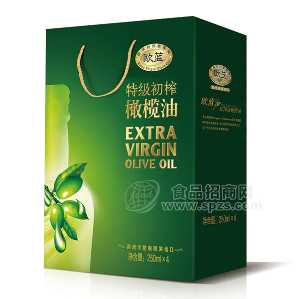 特级初榨橄榄油250mlx4