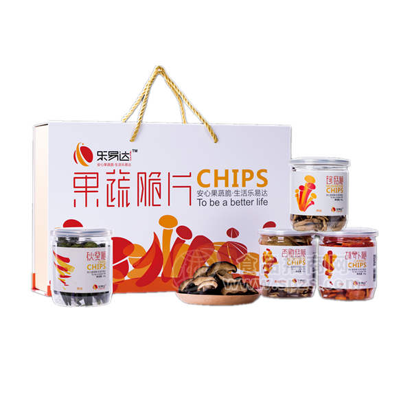 樂易達(dá)果蔬脆片休閑食品禮盒裝