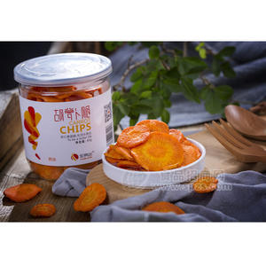 乐易达胡萝卜脆60克休闲食品