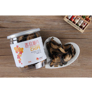 乐易达香菇脆片60克