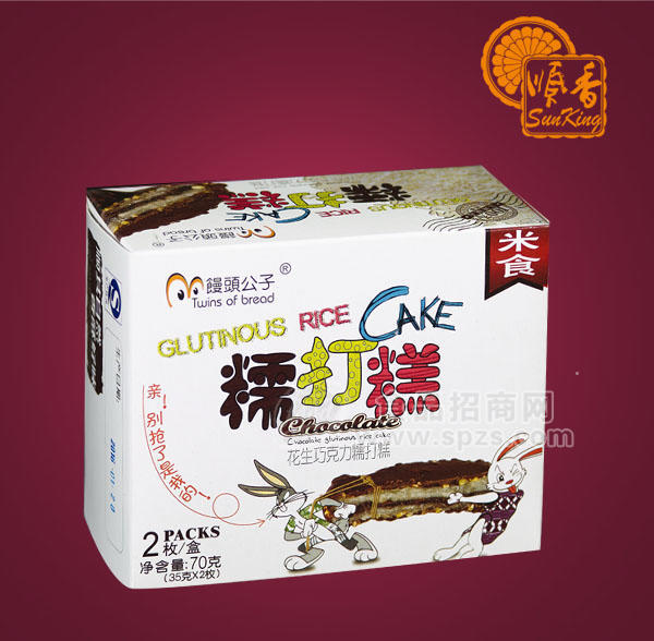 順香食品 花生巧克力糯打糕 校園系列70g