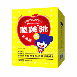 脆跳跳 蘋(píng)果脆  禮品箱裝 休閑食品