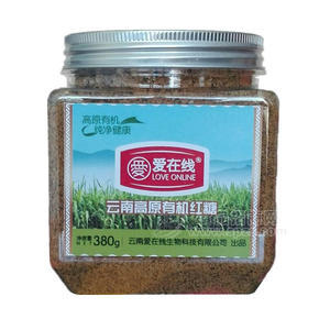 爱在线 云南高原有机红糖 380g