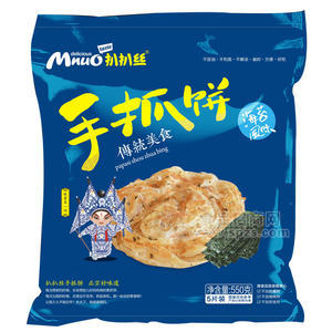 麥諾海苔手抓餅 早餐 臺(tái)灣食品 學(xué)生食品兒童食品 550g