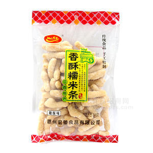 望来香酥糯米条糖酥味 特产休闲食品248g