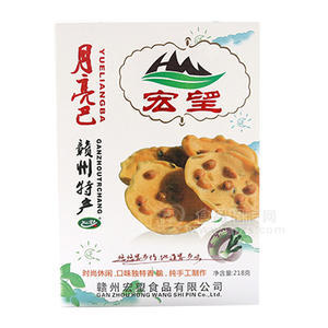 月亮巴贛州特產(chǎn) 休閑食品218g