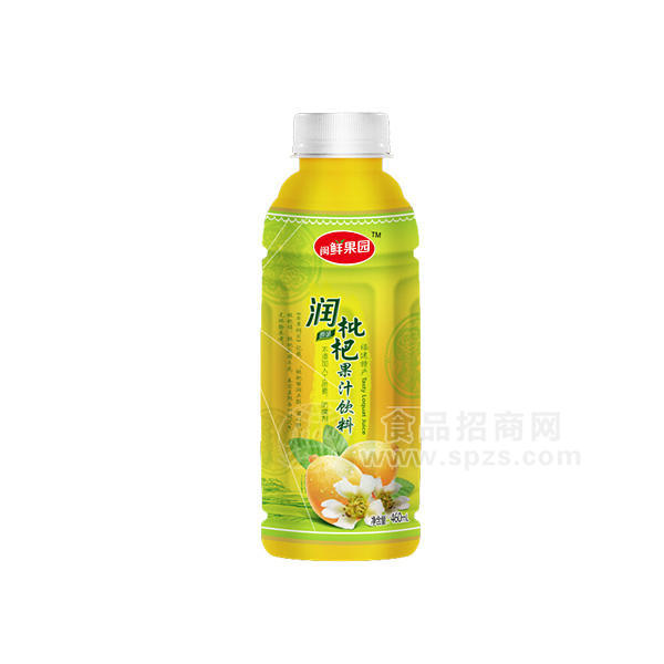 ·闽鲜果园润枇杷果汁饮料 460ml 