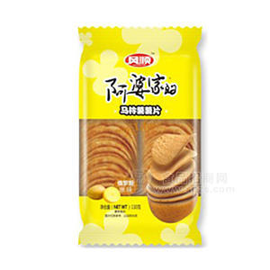 阿婆家的 马铃薯薯片 俄罗斯原味 膨化食品 110g