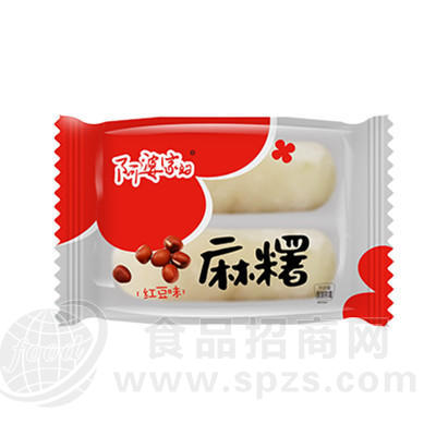 阿婆家的 麻薯 红豆味 休闲食品
