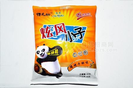 炫之動旋風(fēng)小子干脆面爆烤牛排味62g