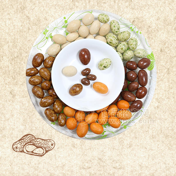 散装裹衣花生 散称 休闲食品