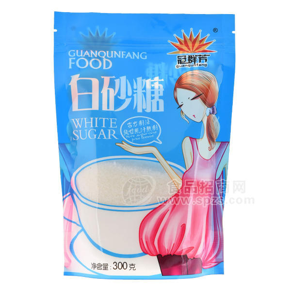 冠群芳 白砂糖300g 