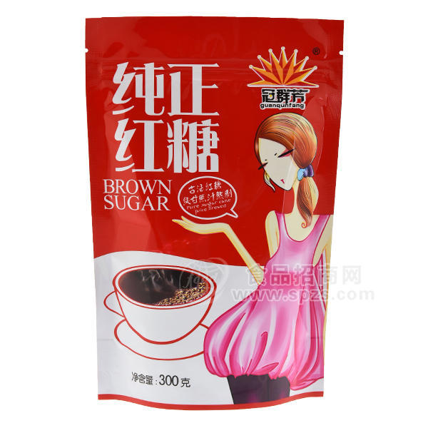 冠群芳 纯正红糖300g 